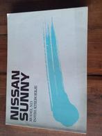 Handleiding NISSAN SUNNY  N13 1989  NL, Ophalen of Verzenden