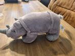 Neushoorn knuffel, Ophalen of Verzenden, Zo goed als nieuw, Overige typen