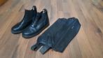 Leren jodhpurs maat 33 met chaps, Ophalen of Verzenden, Overige soorten, Schoeisel