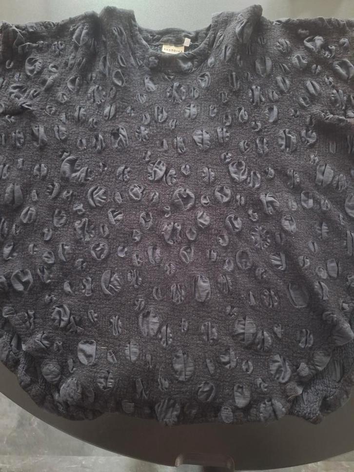 Skandika Zwarte Spencer - One Size, Kleding | Dames, T-shirts, Zo goed als nieuw, Maat 42/44 (L), Zwart, Zonder mouw, Ophalen of Verzenden