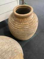 Griekse olijfpot/kruik, Huis en Inrichting, Ophalen, Steen, Overige kleuren, Zo goed als nieuw