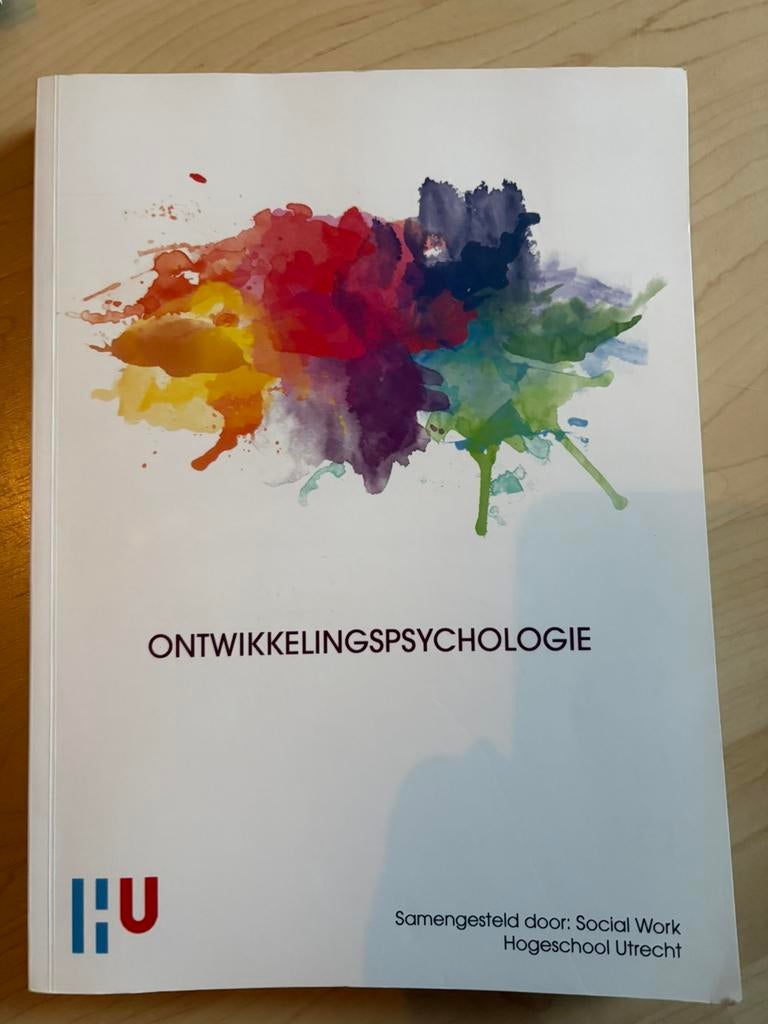 Ontwikkelingspsychologie van de Hogeschool Utrecht., Boeken, Studieboeken en Cursussen, Ophalen of Verzenden, Gamma, Zo goed als nieuw