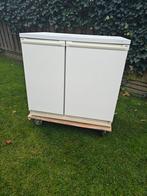 Zanussi koelvriescombi tafelmodel, Witgoed en Apparatuur, 100 tot 150 liter, Ophalen of Verzenden, Met vriesvak, Minder dan 85 cm