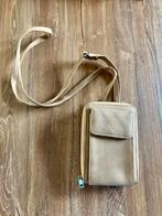 Beige Telefoontasje met meerdere vakken NIEUW, Ophalen of Verzenden, Nieuw, Beige, Schoudertasje