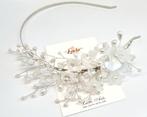 Winter Bride Diadeem #1 - Luclo Arts - One of a Kind, Luclo Arts, Wit, Nieuw, Ophalen of Verzenden