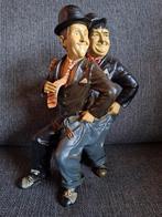 Vintage beeld van Laurel en Hardy, Verzamelen, Beelden en Beeldjes, Ophalen, Gebruikt, Mens
