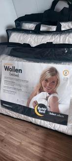 Te koop BeterBed wollen dekbedden 140x220., Huis en Inrichting, Slaapkamer | Beddengoed, Ophalen, Eenpersoons, Wit, Deken of Dekbed