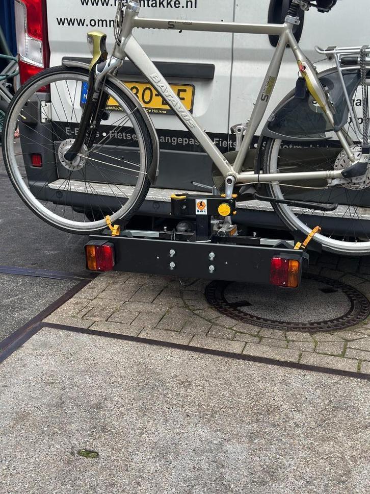 Spinder Hawk Fietsendrager – Voor 2 Fietsen, Auto diversen, Fietsendragers, Nieuw, Trekhaakdrager, 2 fietsen, Elektrische fiets
