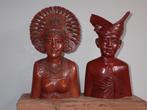 Balinees echtpaar, Antiek en Kunst, Kunst | Beelden en Houtsnijwerken, Ophalen of Verzenden