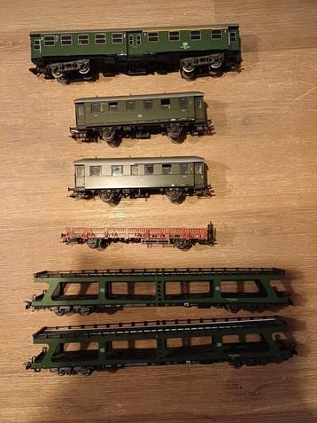 6 wagons van Marklin HO beschikbaar voor biedingen