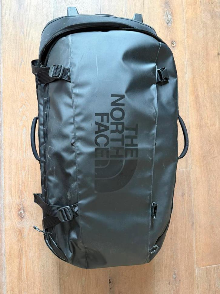 Tas The North Face Base Camp Rolling Thunder 36" diepzwart, Sieraden, Tassen en Uiterlijk, Koffers, Zo goed als nieuw, Hard kunststof