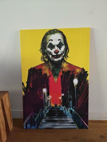 Canvas schilderij the Joker beschikbaar voor biedingen