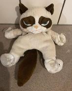 Grumpy Cat knuffel met zuignappen kat poes, Ophalen of Verzenden, Zo goed als nieuw, Poes