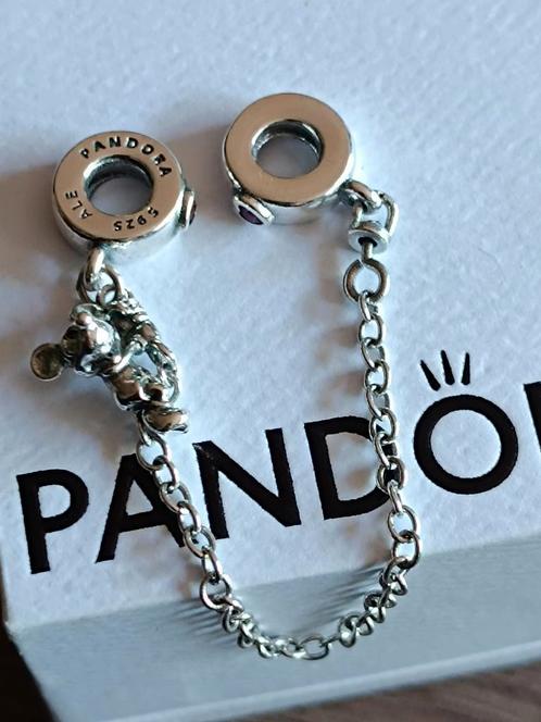 pandora veiligheids ketting Disney, Sieraden, Tassen en Uiterlijk, Bedels, Nieuw, Pandora, Zilver, 1 bedel, Ophalen of Verzenden