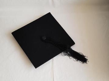 Afstudeer hoed – Graduation cap 7,5 - 55-56 cm beschikbaar voor biedingen