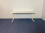 2 x Bureau Ahrend Four_Two (slinger), wit blad, 180 x 80 cm., In hoogte verstelbaar, Gebruikt, Ophalen, Bureau