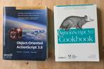 Object Oriented ActionScript 3.0 en ActionScript 3 Cookbook, Ophalen of Verzenden, Beta, Zo goed als nieuw, HBO