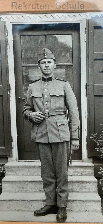 Zwitserse rekruut 1931 beschikbaar voor biedingen