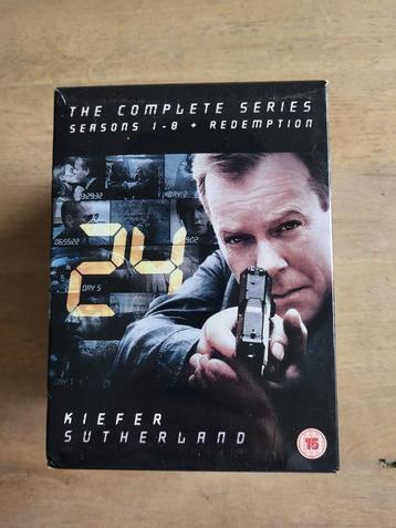 DVD 24 complete 8 seizoenen kiefer sutherland beschikbaar voor biedingen