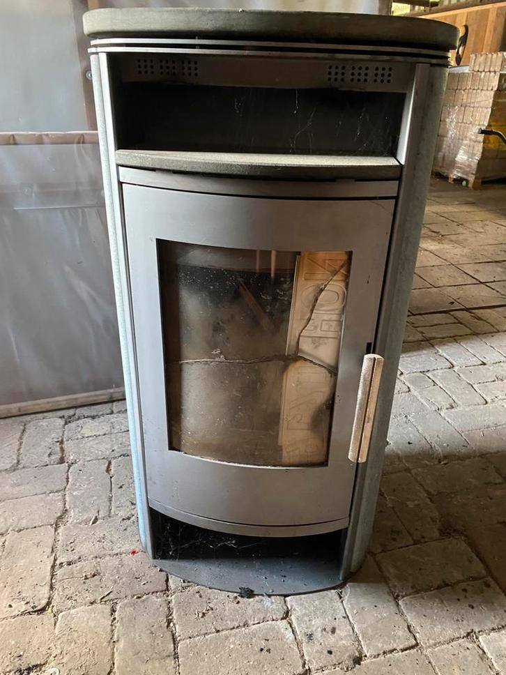 Speksteen houtkachel kachel terraskachel, Huis en Inrichting, Kachels, Zo goed als nieuw, Houtkachel, Hout, Ophalen of Verzenden