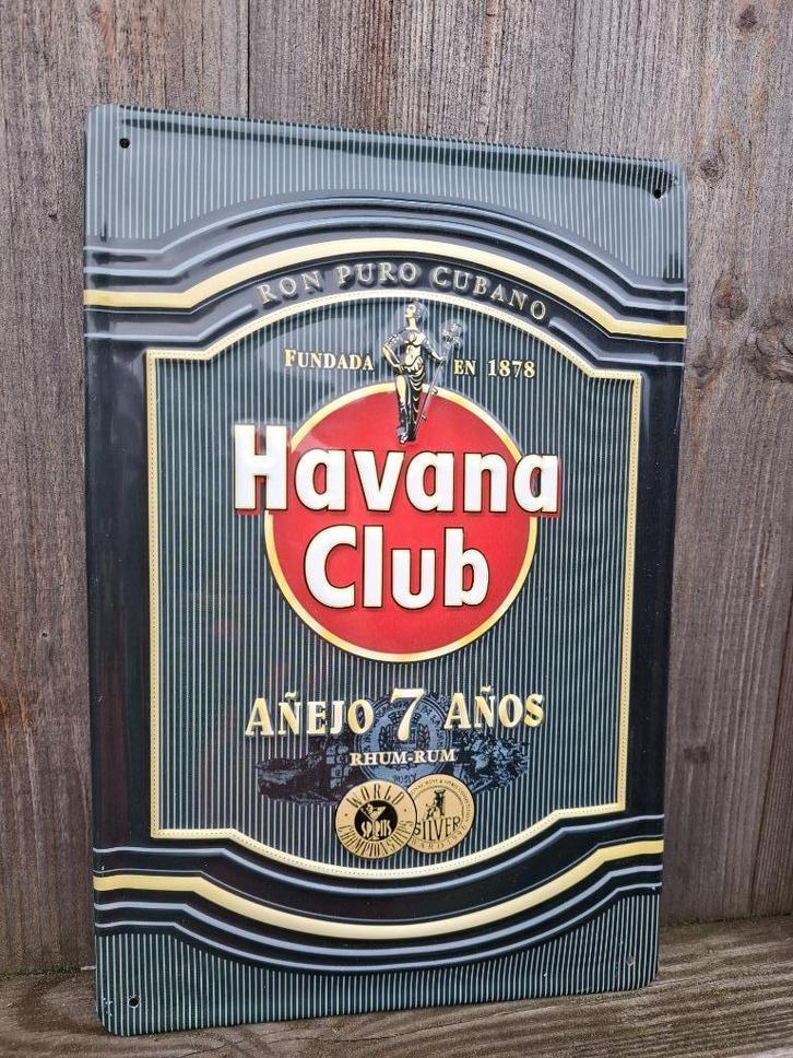 Reclamebord Havana Club, Verzamelen, Merken en Reclamevoorwerpen, Nieuw, Reclamebord, Ophalen of Verzenden