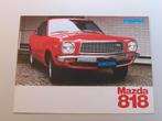 MZ 050 Mazda 818, folder 1976,, Ophalen of Verzenden, Zo goed als nieuw, Mazda