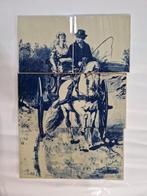 Delfts blauw tegeltableau Sphinx (6 tegels), Ophalen