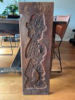 Oude Handgesneden Speculaasplank 95,5 x 30,5 cm, Ophalen of Verzenden