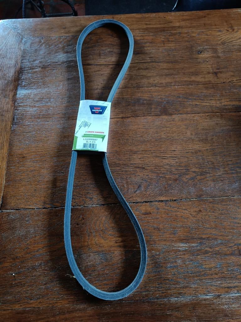 Optibelt LG2000587 V-snaar zitmaaier, Ophalen of Verzenden, Nieuw