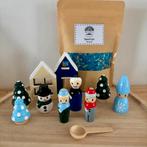 Winterdorp pegdolls met speelrijst, Ophalen of Verzenden, Nieuw, Ontdekken
