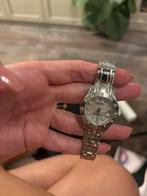 Rolex Dameshorloge Staal, Gebruikt, Polshorloge, Ophalen of Verzenden, Met strass