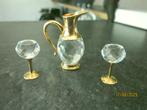 Swarovski Wijnkaraf met twee glazen.incl vervangende doos, Ophalen of Verzenden, Nieuw