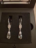 Liora oorbellen met Swarovski elementen, Sieraden, Tassen en Uiterlijk, Oorbellen, Hangers, Verzenden, Nieuw, Zilver