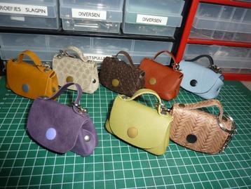 Artivo minitasjes sleutelhanger tasjes tashangers oortjes beschikbaar voor biedingen