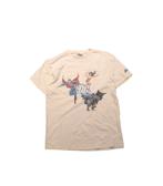 2000s DC Comics Graphic T-Shirt Size L, Wit, Zo goed als nieuw, Hanes, Hanes