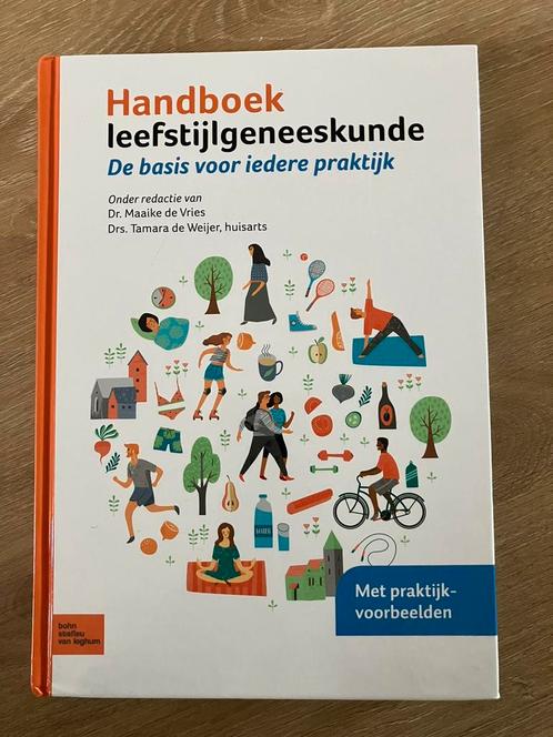 Handboek Leefstijlgeneeskunde - Maaike de Vries, Boeken, Gezondheid, Dieet en Voeding, Zo goed als nieuw, Dieet en Voeding, Ophalen of Verzenden