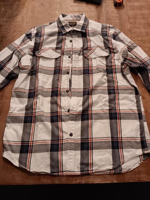 PME Legend Overhemd XXL ZGAN, Kleding | Heren, Overhemden, Zo goed als nieuw, Overige halswijdtes, Wit, Ophalen of Verzenden