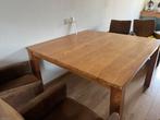 Tafel teakhout, Ophalen, Teakhout, 50 tot 100 cm, Vijf personen of meer