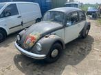 Mooi project VW Kever 1973 weinig laswerk, Auto's, Oldtimers, Volkswagen, Bedrijf, Handgeschakeld, Te koop