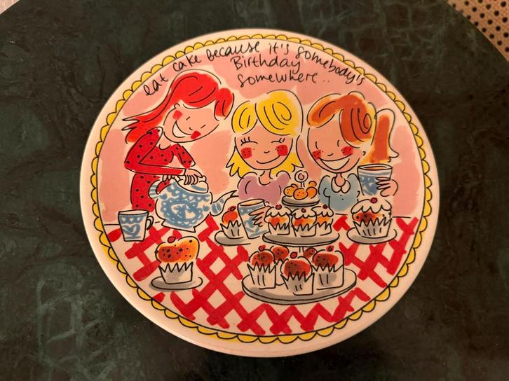 Blond Amsterdam bordje gebak, Huis en Inrichting, Keuken | Servies, Zo goed als nieuw, Bord(en), Blond Amsterdam, Aardewerk, Ophalen of Verzenden