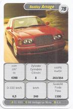 Kw4562 autokaartje bentley arnage ( 7b ), Ophalen of Verzenden, Zo goed als nieuw, Auto's