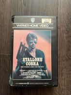 Cobra VHS ex rental - Sylvester stallone, Cd's en Dvd's, VHS | Film, Vanaf 16 jaar, Ophalen of Verzenden, Zo goed als nieuw