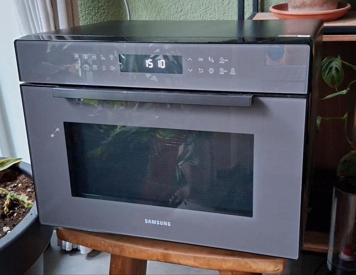 Samsung Combimagnetron MC35R8058CC, Witgoed en Apparatuur, Magnetrons, Gebruikt, Inbouw, Combimagnetron, 45 tot 60 cm, Grill, Hete lucht