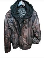 Stoer Rockandblue leren herenjack XXL, Kleding | Heren, Jassen | Zomer, Ophalen, Overige maten, Zo goed als nieuw, Rockandblue