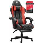 Gamestoel-Gamestoel met Voetsteun - Gaming stoel-Rode-150 kg, Ophalen, Gaming bureaustoel, Nieuw, Bureaustoel