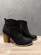 Hobbs Enkellaarsjes Blokhak Zwart maat 40, Hobb’s, Zwart, Lage of Enkellaarzen, Ophalen of Verzenden