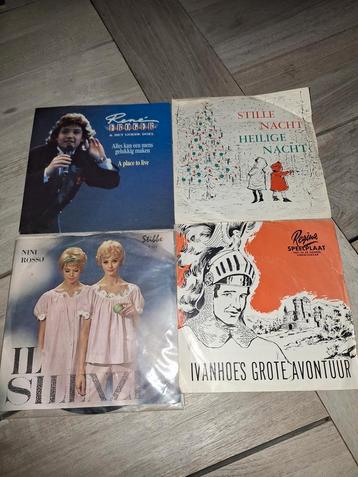 4 Vinyl Singles: Froger, Rosso, Stille Nacht, Ivanhoe beschikbaar voor biedingen