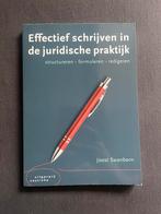 Effectief schrijven in de juridische praktijk - HBO rechten, Ophalen, Zo goed als nieuw, Sociale wetenschap