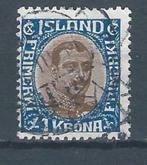 B282 – Scandinavië  - Ijsland – MiNr 96 (gestempeld), Verzenden, IJsland, Gestempeld