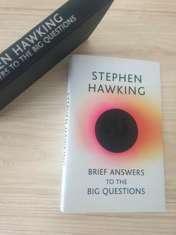 Hardcover zwart Stephen Hawking - Brief answers  beschikbaar voor biedingen